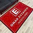 Eczanelere Özel Logolu Paspas